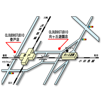 ｸﾗｳﾄﾞﾅｲﾝｽﾀｼﾞｵ登戸店